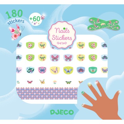 120 STICKERS POUR ONGLES PAPILLONS DE PRINTEMPS – Image 2