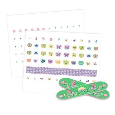 120 STICKERS POUR ONGLES PAPILLONS DE PRINTEMPS – Image 4