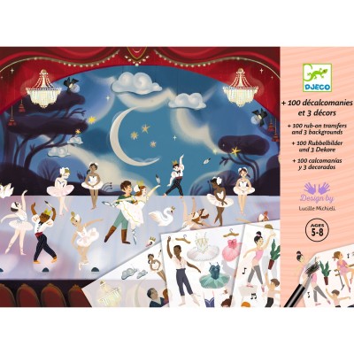 Pochettes décalcomanies Petits rats de l'Opéra