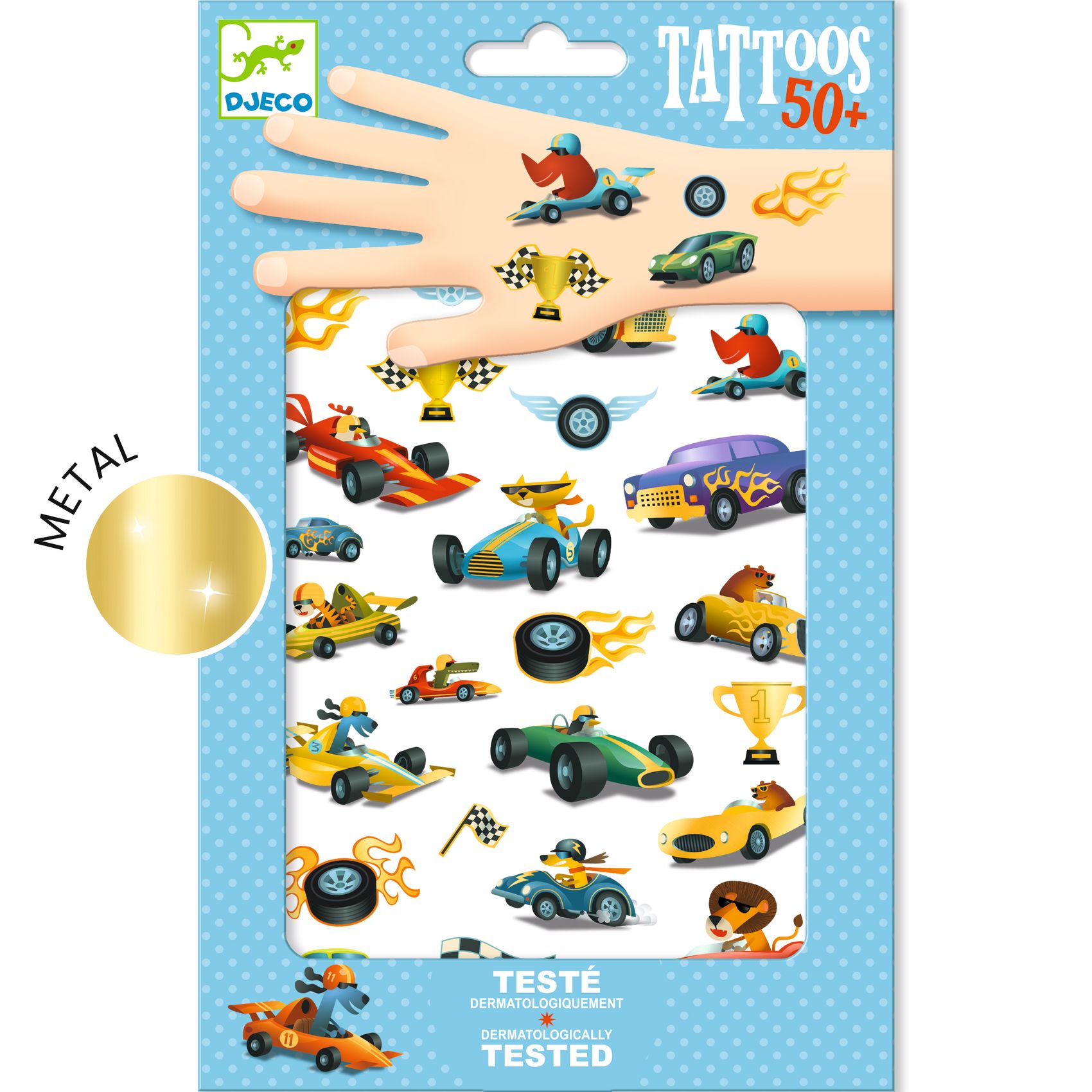 Tatouages éphémères Bolides
