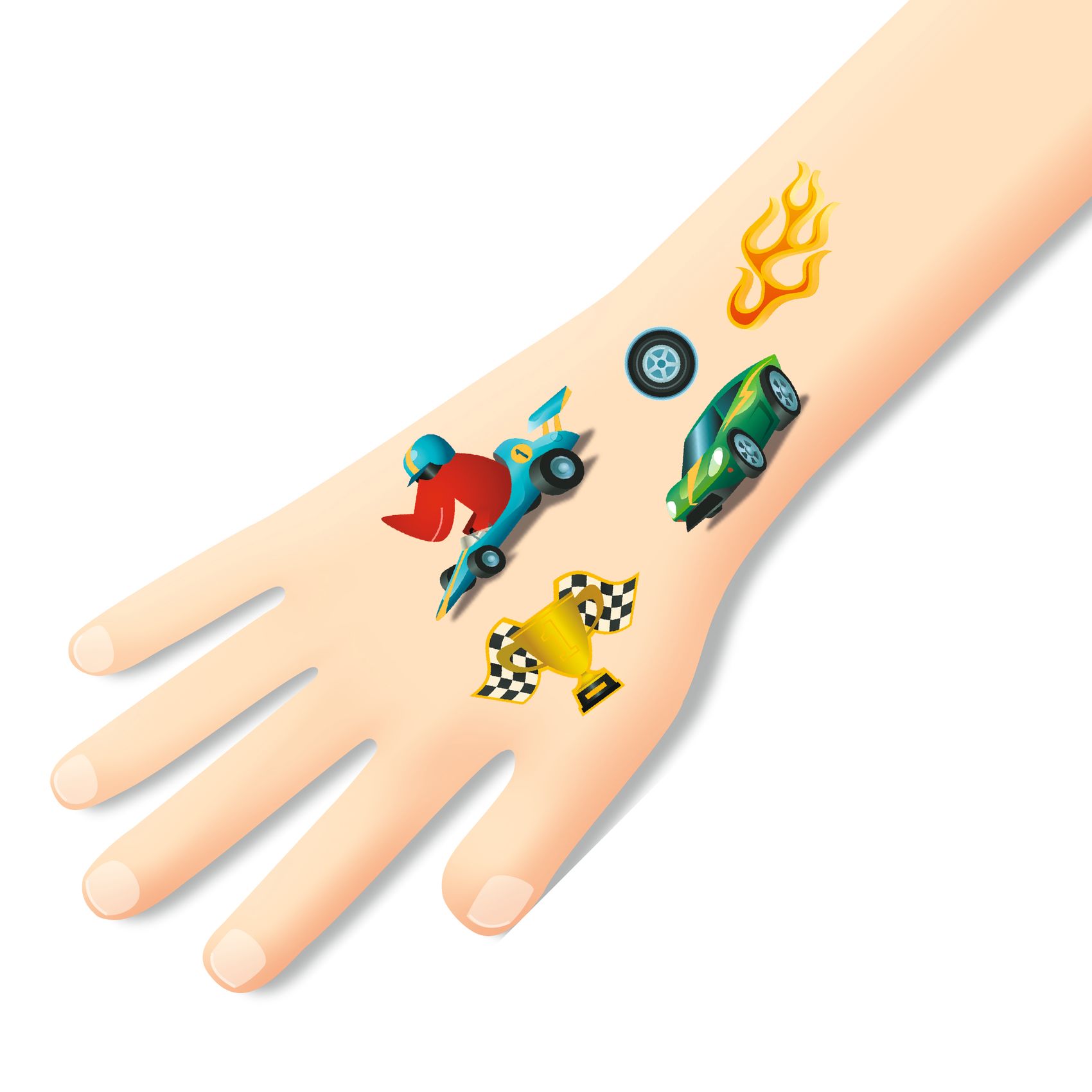 Tatouages éphémères Bolides – Image 3
