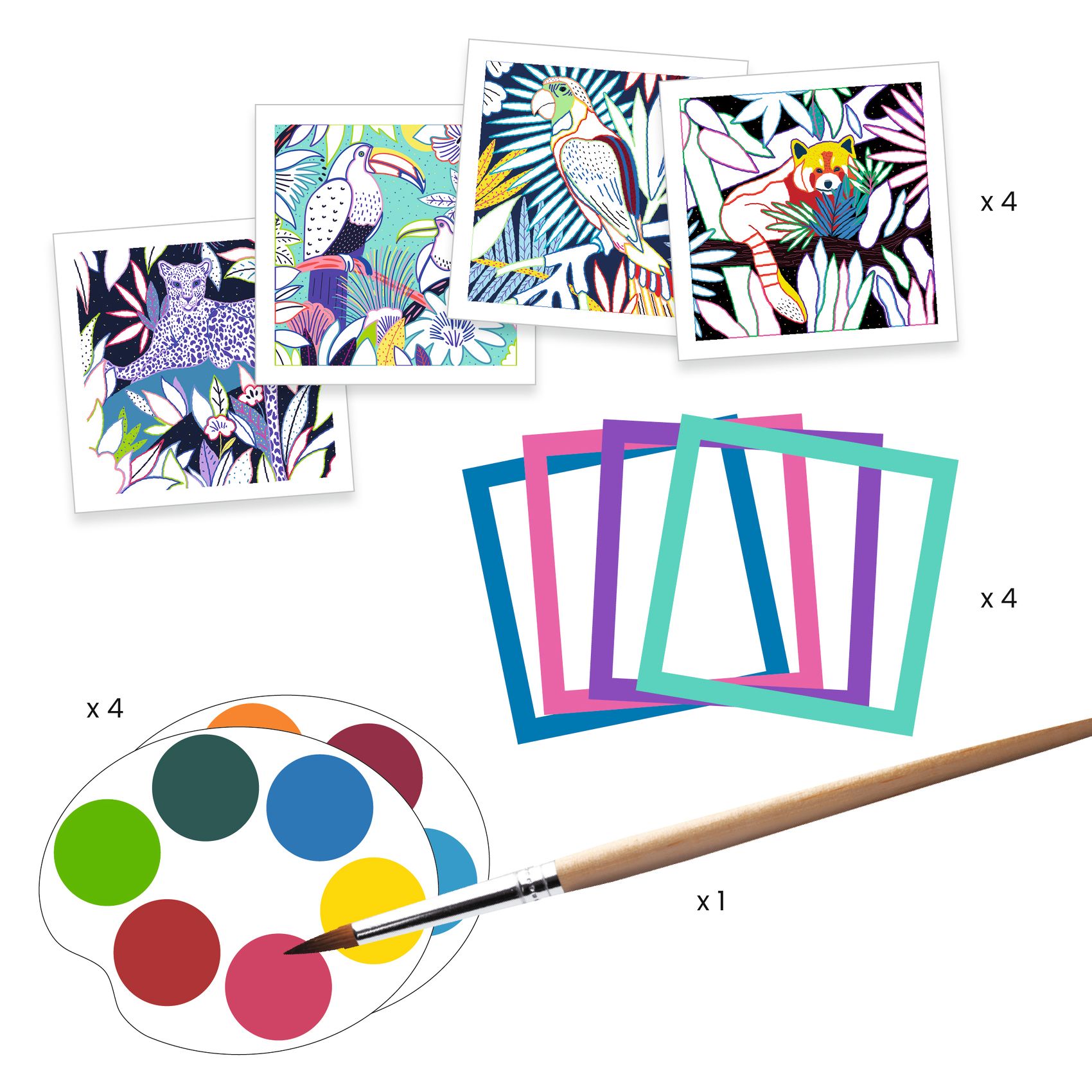 Cartes peinture magique Selva – Image 3