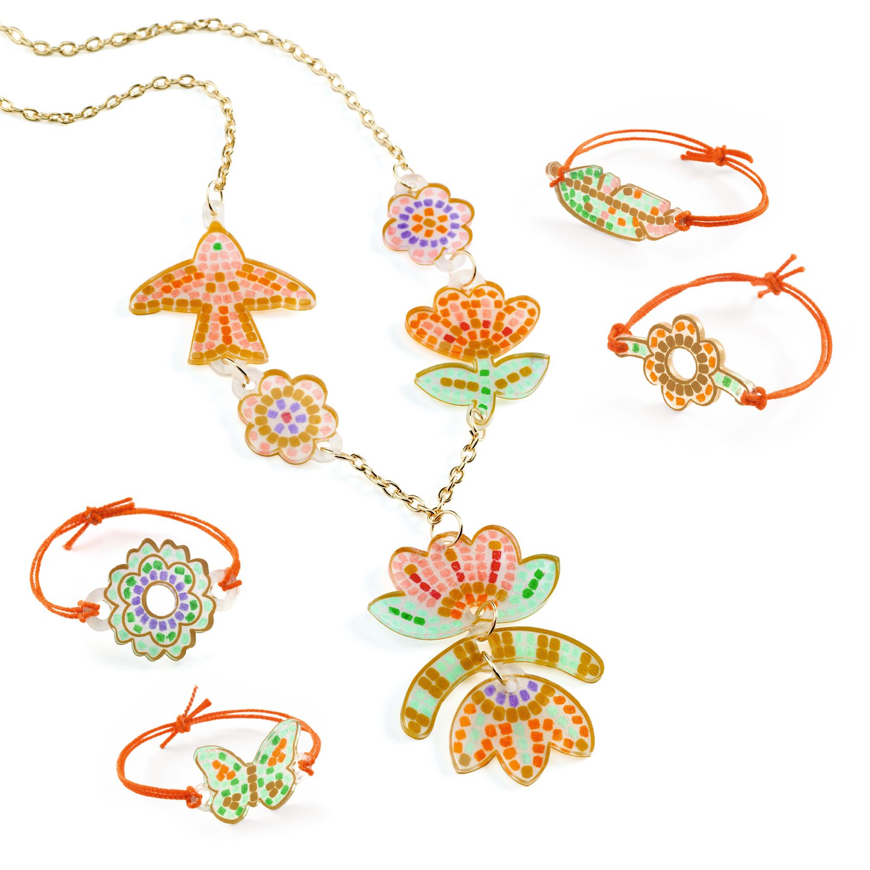 DIY kit bijoux à fabriquer Plume et Lotus – Image 6