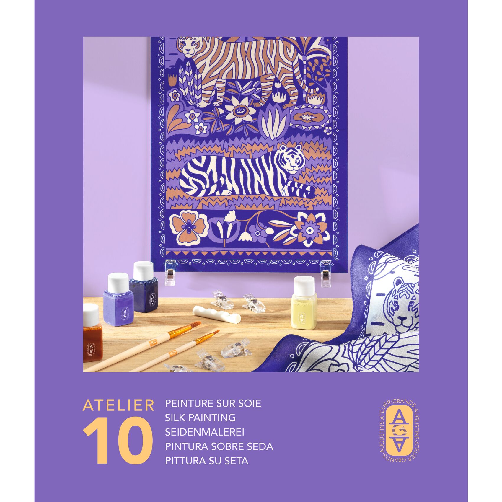 Atelier 10, Peinture sur Soie