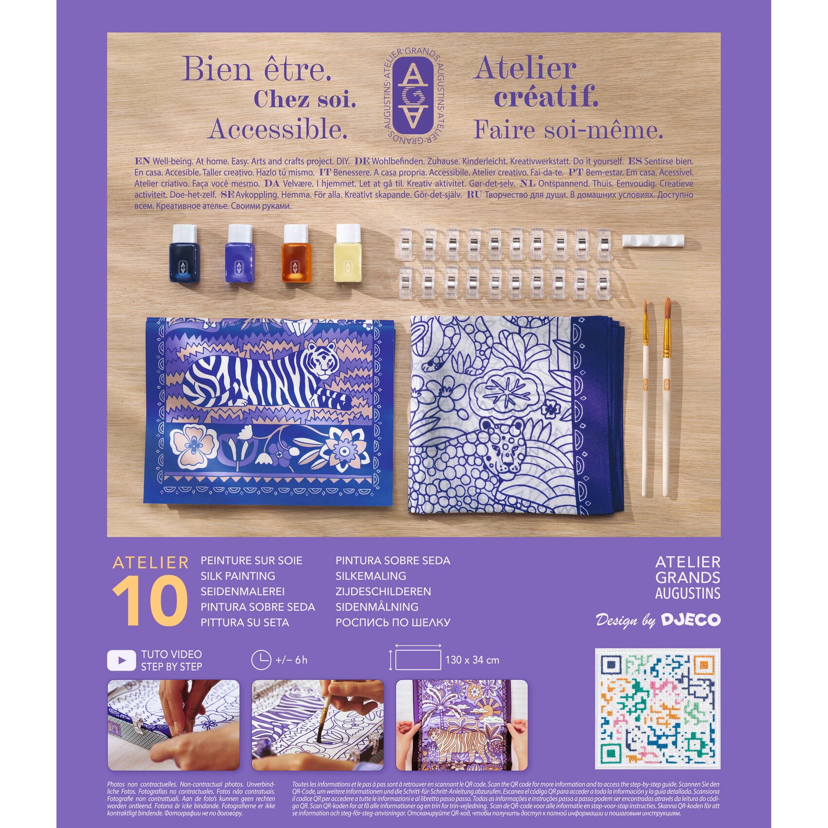 Atelier 10, Peinture sur Soie – Image 10