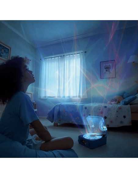 MAGIC WAVE Haut-parleur sensoriel au look rétro bleu – Image 2