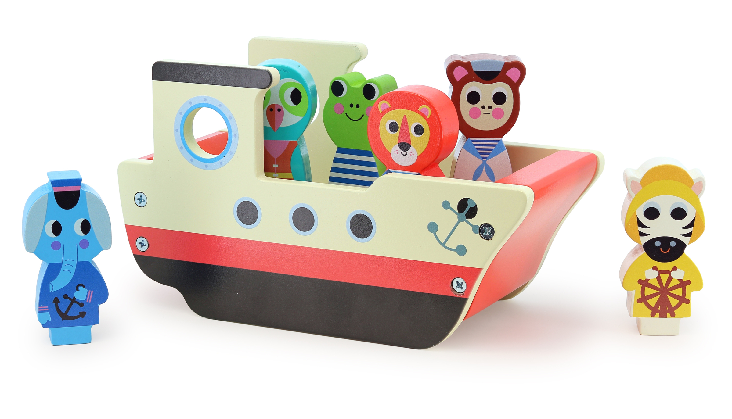 Bateau sonore en bois Ingela P. Arrhenius – Image 2